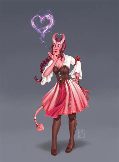 pink tiefling|pink tiefling ideas.